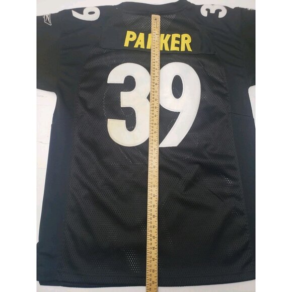 Pittsburgh Steelers Willie Parker Reebok Authentic Jersey Size 50 NFL Stitched - Picture 11 of 12